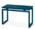 Banc en bois massif, bleu