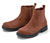 Bottines en cuir