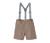 Short pour enfant, marron moka