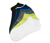 5 paires de socquettes de sport, bleu, citron vert, gris