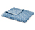 Serviette de bain « Coquillages » bleue