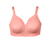 Soutien-gorge doux, abricot - Abricot et gris chiné