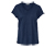 Blouse avec lin, bleu foncé - Bleu foncé
