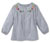 Blouse avec broderie