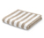 Linge de bain de haute qualité, beige-blanc à rayures - Beige-blanc à rayures