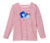 T-shirt manches longues avec paillettes réversibles