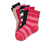 5 paires de chaussettes, rouge