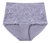 Culotte taille haute, violet