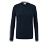Pull en mérinos, bleu marine - Bleu marine