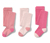 3 paires de collants, rose