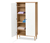 Armoire « Bekeson », blanche