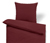 Parure de lit en coton premium, rouge foncé, taille normale