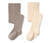 2 paires de collants côtelés
