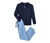 Pyjama avec pantalon tissé