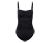 Maillot de bain modelant, noir - Noir