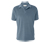 Polo en tissu éponge, bleu gris
