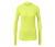 T-shirt fonctionnel manches longues, jaune fluo