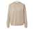 Pullover en tricot fin avec détail nervuré, beige