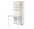 Étagère avec table escamotable
