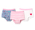 3 culottes pour filles en coton bio