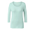 T-shirt manches 3/4, menthe