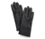 Gants en cuir, noirs