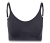 Soutien-gorge de sport sans coutures, noir