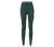 Legging thermique de course, vert foncé - vert foncé