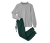 Gris/vert