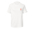 Blanc clair avec une broderie orange