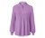 Blouse avec patte de boutonnage, lilas