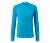 T-shirt fonctionnel manches longues, bleu fluo