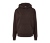 Sweatshirt à capuche, marron foncé