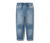 Denim élastique pour tout-petit, avec broderie motif petits lapins