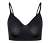 Soutien-gorge doux sans coutures, noir