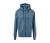 Veste à capuche, bleu fumée