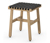 Tabouret en matière tressée 