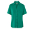Blouse avec patte de boutonnage, émeraude