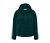 Pull à capuche en peluche, vert foncé - Vert foncé