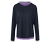 T-shirt de sport 2 en 1, bleu-lilas