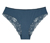 Slip Raw Cut « Nina » Passionata, bleu pétrole