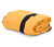 Orange avec une boucle bleue