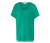 T-shirt en lin mélangé, aqua - Turquoise