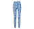 Bleu à imprimé batik bleu-bleu clair