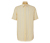 Chemise à manches courtes avec du lin, jaune - Jaune