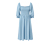 Robe en jersey à manches bouffantes
