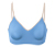 Soutien-gorge doux sans coutures, bleu