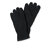 Gants en polaire, noirs