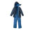 Veste bleu foncé avec imprimé intégral d’étoiles bleu clair<br>Pantalon bleu