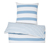Parure de lit réversible en percale, taille normale